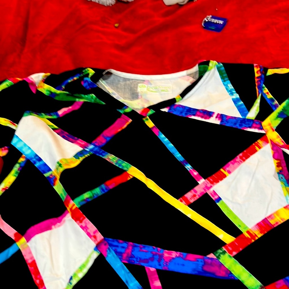 Nursing scrub top